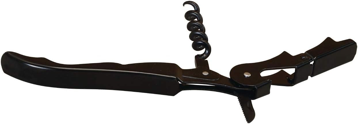 Thirsty Rhino Anggur Double Hinged Waiter's Corkscrew (Set of 4) (Midnight)