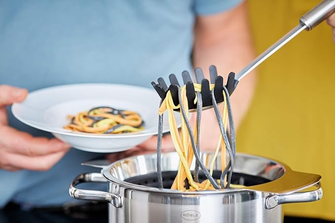 Rosle Stainless Steel Cooking Spoon, Spaghetti