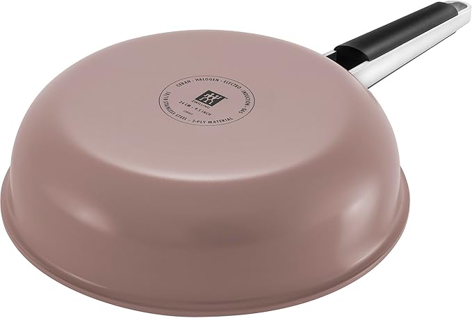 ZWILLING Pure 11-inch Stainless Steel Fry Pan, Rose