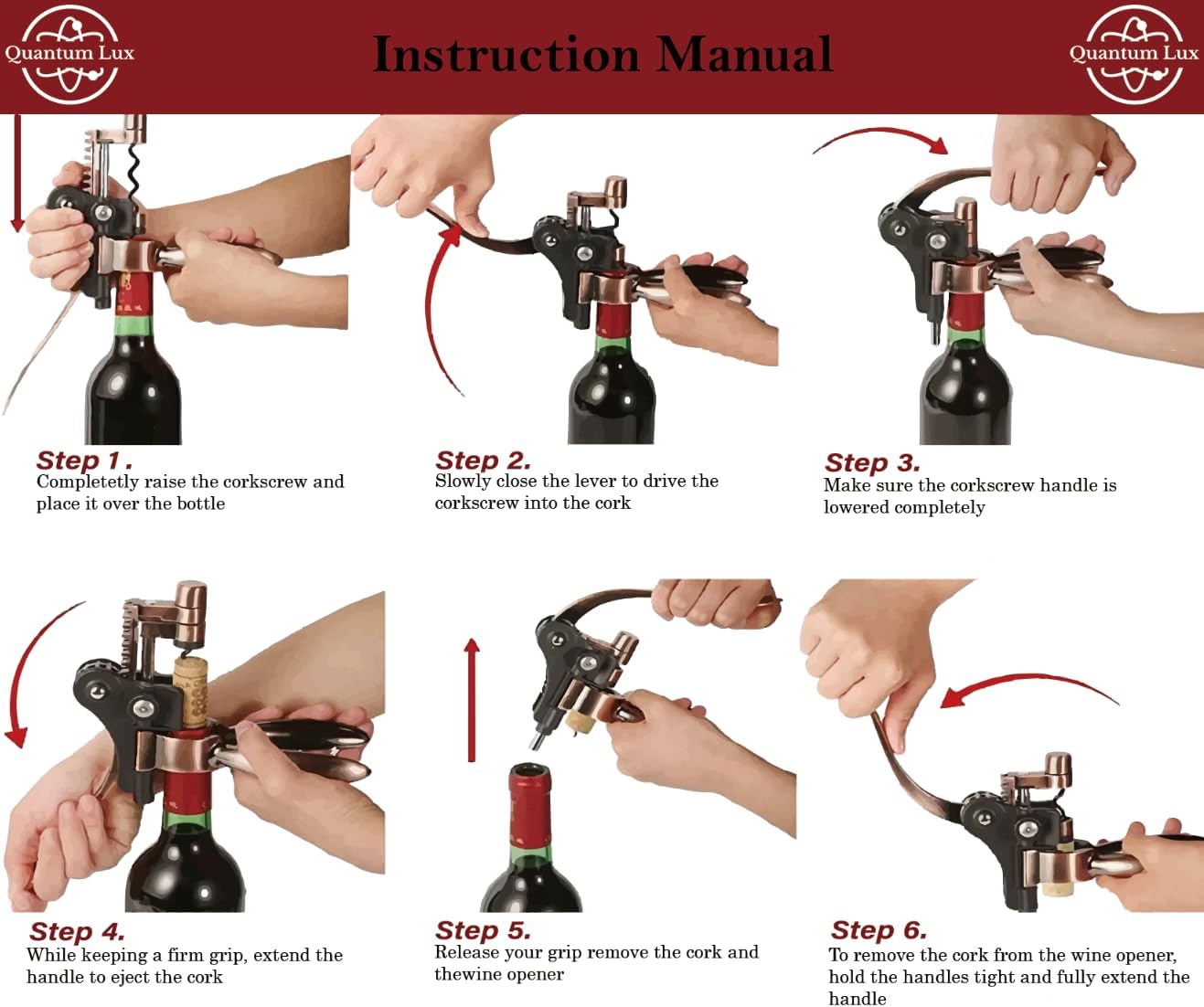 Wine Bottle Opener Set with Accessories Matte Silver in Wood Box, Aerator, Extra Screws, Foil Cutter, Pourer, Vaccu Stopper, Winged Wine Opener, Rabbit Red Wine Corkscrew Set (Matte Silver)