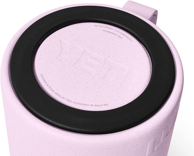 YETI Rambler 64 oz Pitcher, Vacuum Insulated, Stainless Steel with MagSlider Lid, Cherry Blossom