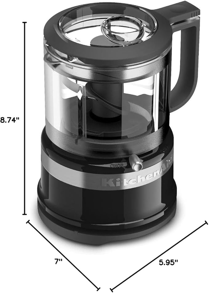 KitchenAid 3.5 Cup Food Chopper KFC3516OB, Onyx Black
