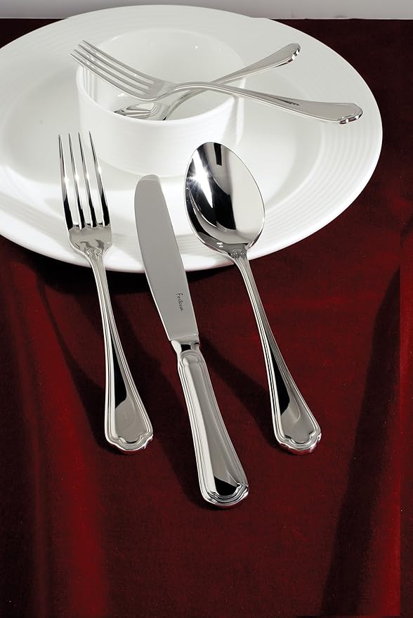 Fortessa Medici 18/10 Stainless Steel Flatware Tea/Coffee Spoon, Set of 12