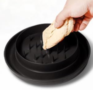 Chicken and Meat Shredder with Clear Lid, Black, 180-Degree Rotating Cover, 3 Shredding Levels, Kitchen Food Processor