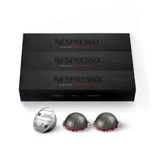 Nespresso Vertuo Fortado Decaffeinato, Gran Lungo, 30 Count Coffee Capsules