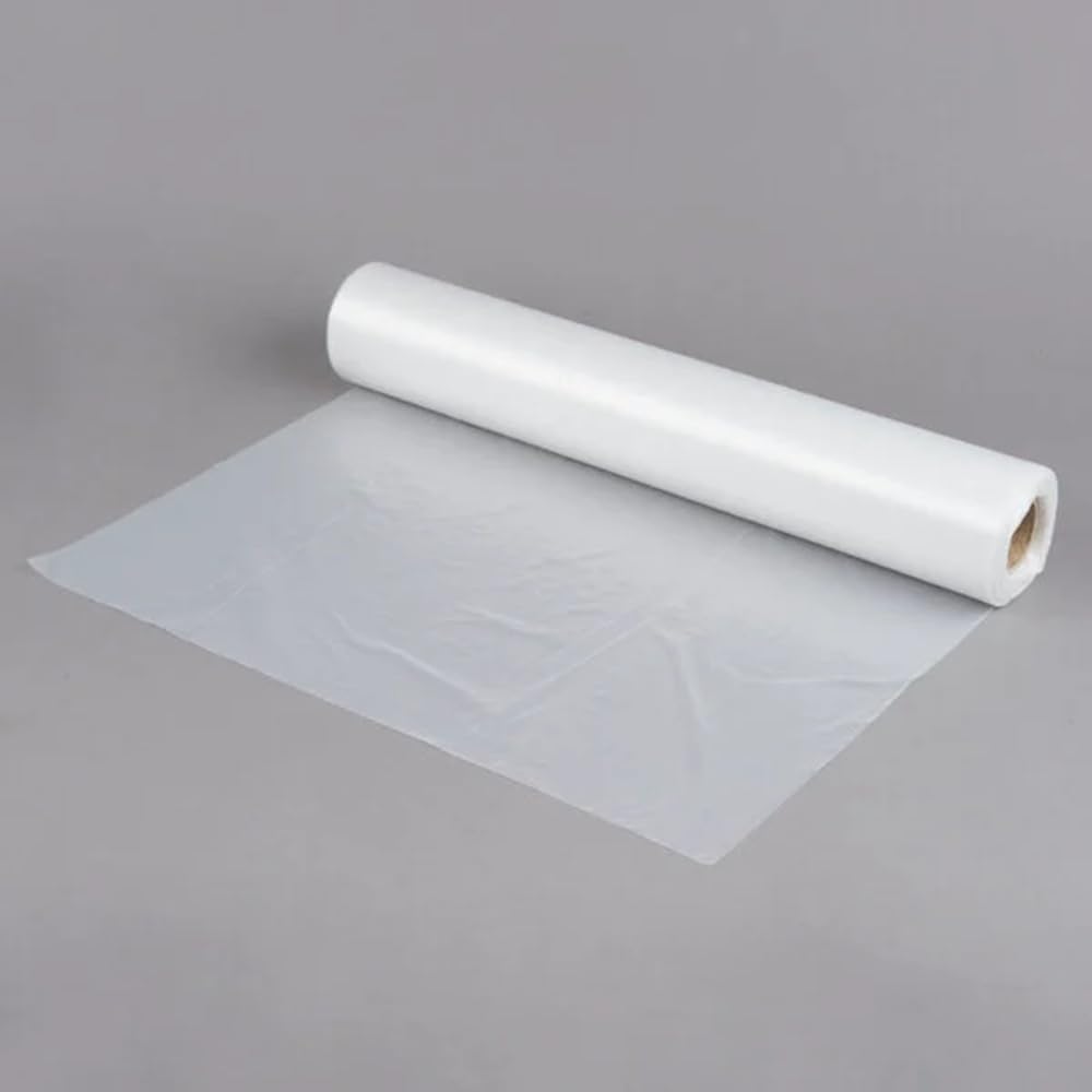 [4 Rolls] 18 x 24 Plastic Produce Bags on a Roll, 1000 Count, Reclosable Food Storage Bags,