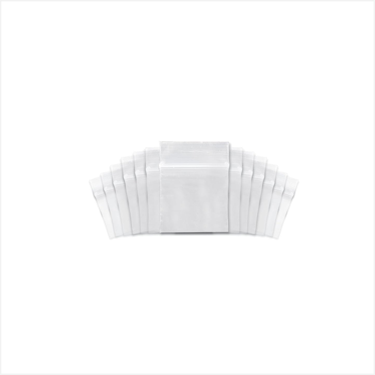 SNL | 3" X 3" - 2 MIL - 1,000 Bags | Small | Strong | Zipper Lock Reclosable, Clear, Disposable, Plastic Bags, For Food and Storage