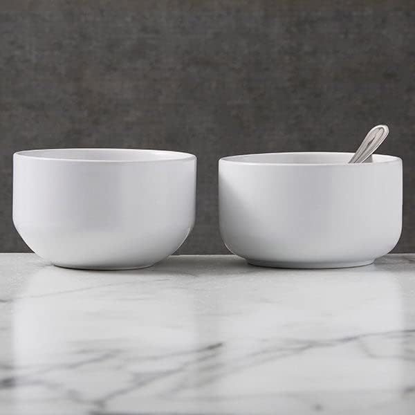 Personalization Universe Personalized Ice Cream Bowl - Customizable Stoneware Bowls for Ice Cream, Soup, Cereal - Dishwasher & Microwave Safe, Chip-Resistant
