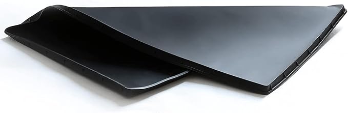 Silicone Mat Under Coffee Machine With Lip Coffee Maker Appliance Automatic Machines Espresso Accessory Black Multifunctional Rubber Base Mat (18.9 x 11.8)