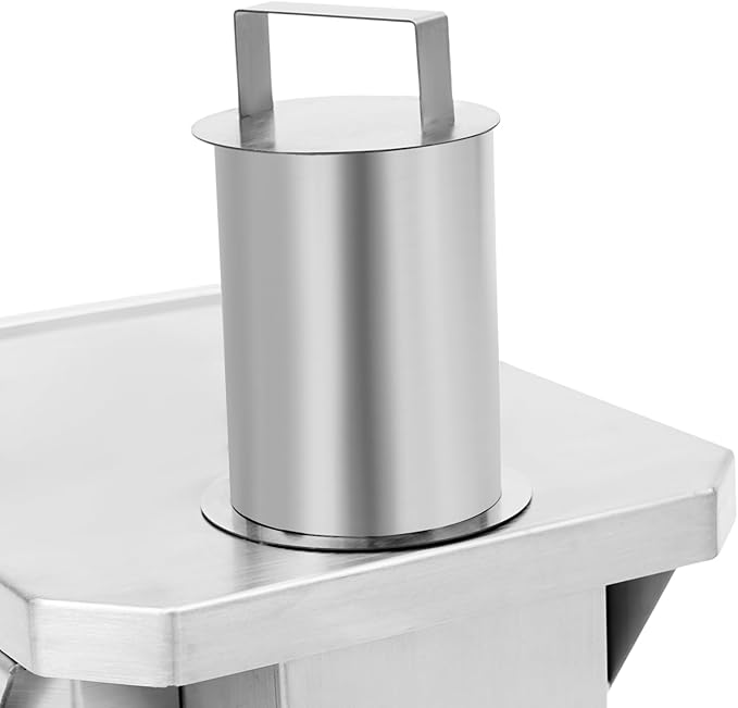 Automatic Dicing Machine, 100W Electric Vegetable Dicer Slicer, Automatic Veggie Fruit Cutting Dicing Machine with 3 Dicing Grid Knives for Milk Tea Shops Restaurants Hotels