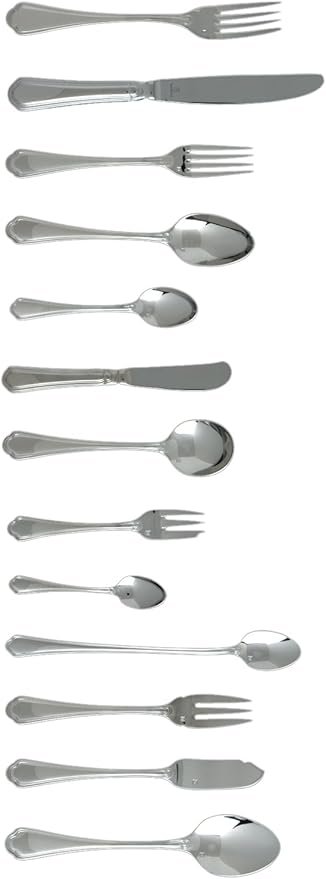 Fortessa Medici 18/10 Stainless Steel Flatware Fish Knife, Set of 12