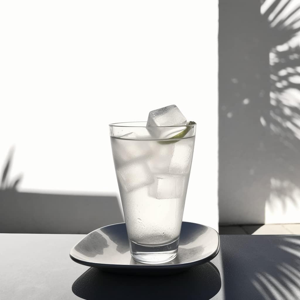 glacio Ice Cube Tray – Small Silicone Molds with Lids, BPA-Free and Flexible for Cocktails and Beverages – Set of 2