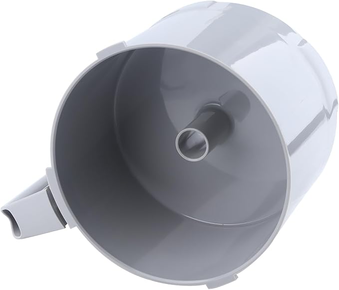 Cutter Bowl Compatible with Robot Coupe R2, R2B, R2N, R2 Dice Food Processor, 3 Quart, Gray, Replace OEM 112204S