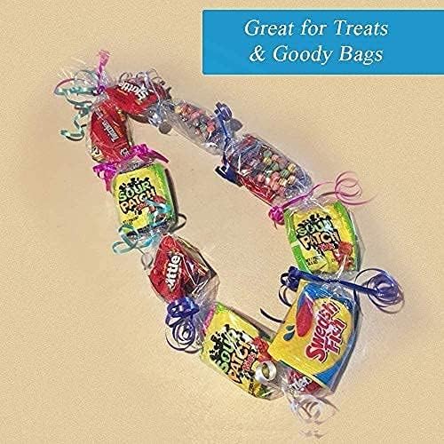 JOYIT 220 ft Cellophane Wrap Roll (35 in x 220 ft) - 3 Mil Thickness, Clear Bags for Flower Gift Baskets (35" fold into 17.5")