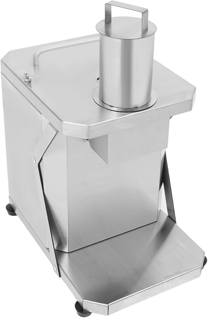 Automatic Dicing Machine, 100W Electric Vegetable Dicer Slicer, Automatic Veggie Fruit Cutting Dicing Machine with 3 Dicing Grid Knives for Milk Tea Shops Restaurants Hotels