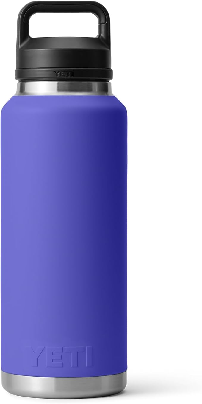 YETI Rambler 46 oz Bottle, Vacuum Insulated, Leakproof, Stainless Steel with Chug Cap