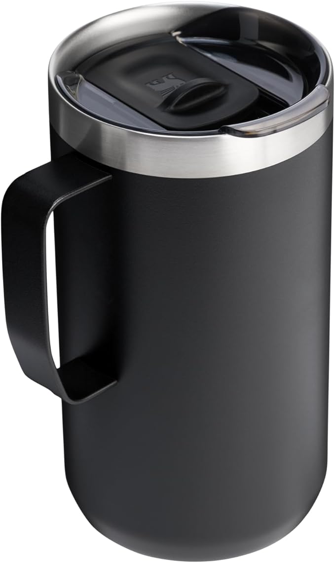 STANLEY Everyday Camp Mug | Drink Through Lid | Cup for Coffee, Tea and Drinks | Insulated Stainless Steel Coffee Mug | BPA-Free