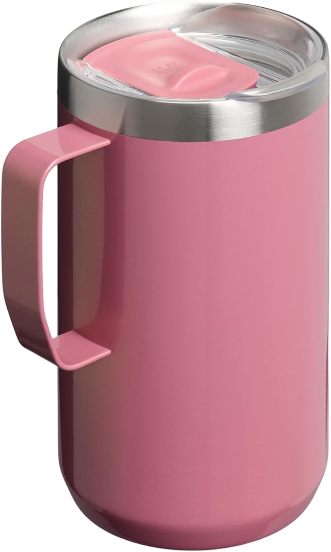 STANLEY Everyday Camp Mug | Drink Through Lid | Cup for Coffee, Tea and Drinks | Insulated Stainless Steel Coffee Mug | BPA-Free