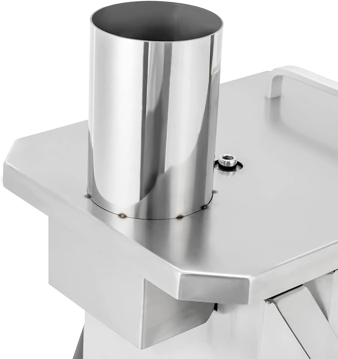 Commercial Vegetable Dicer – 200W Electric Automatic Chopper with 3 Interchangeable 304 Stainless Blades, for Restaurants & Hotels
