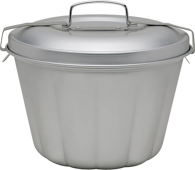 Mrs. Anderson's Baking Non-Stick Steamed Pudding Mold with Lid, 1.6-Liters