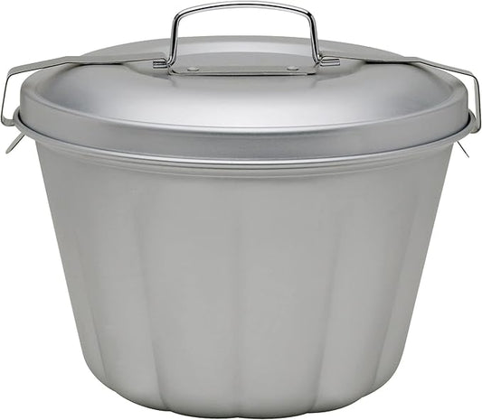 Mrs. Anderson's Baking Non-Stick Steamed Pudding Mold with Lid, 1.6-Liters