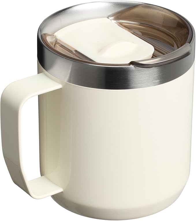 STANLEY Everyday Camp Mug | Drink Through Lid | Cup for Coffee, Tea and Drinks | Insulated Stainless Steel Coffee Mug | BPA-Free