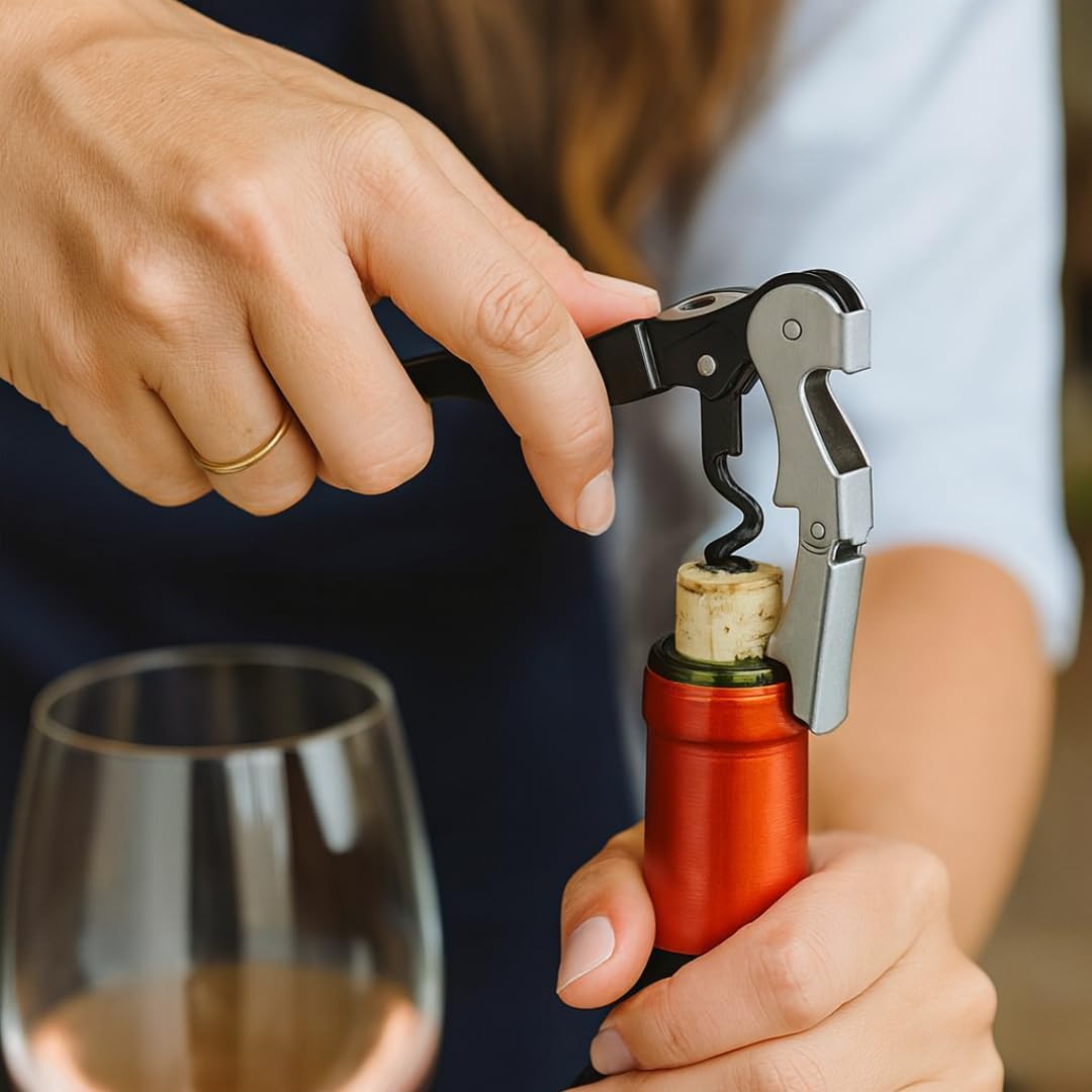 The Wine Chic Engraved Wine Key Corkscrew with Quote and Funny Sayings, Unique Back to School Gifts for Moms and Wine Lovers (Wine Club President)
