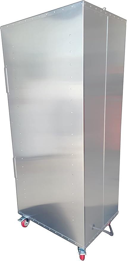 HeatMax 6 Foot Commercial Electric Food Warmer Holding Cabinet. Made in USA with Service and Support, Fits Full Size Sheet Pans, Churches, Schools, Catering, Fully Assembled, 120V Plug