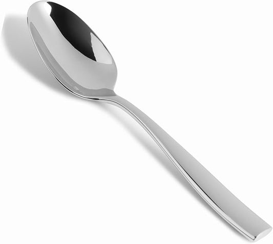 Fortessa Lucca 18/10 Stainless Steel Flatware Table Spoon, Set of 12