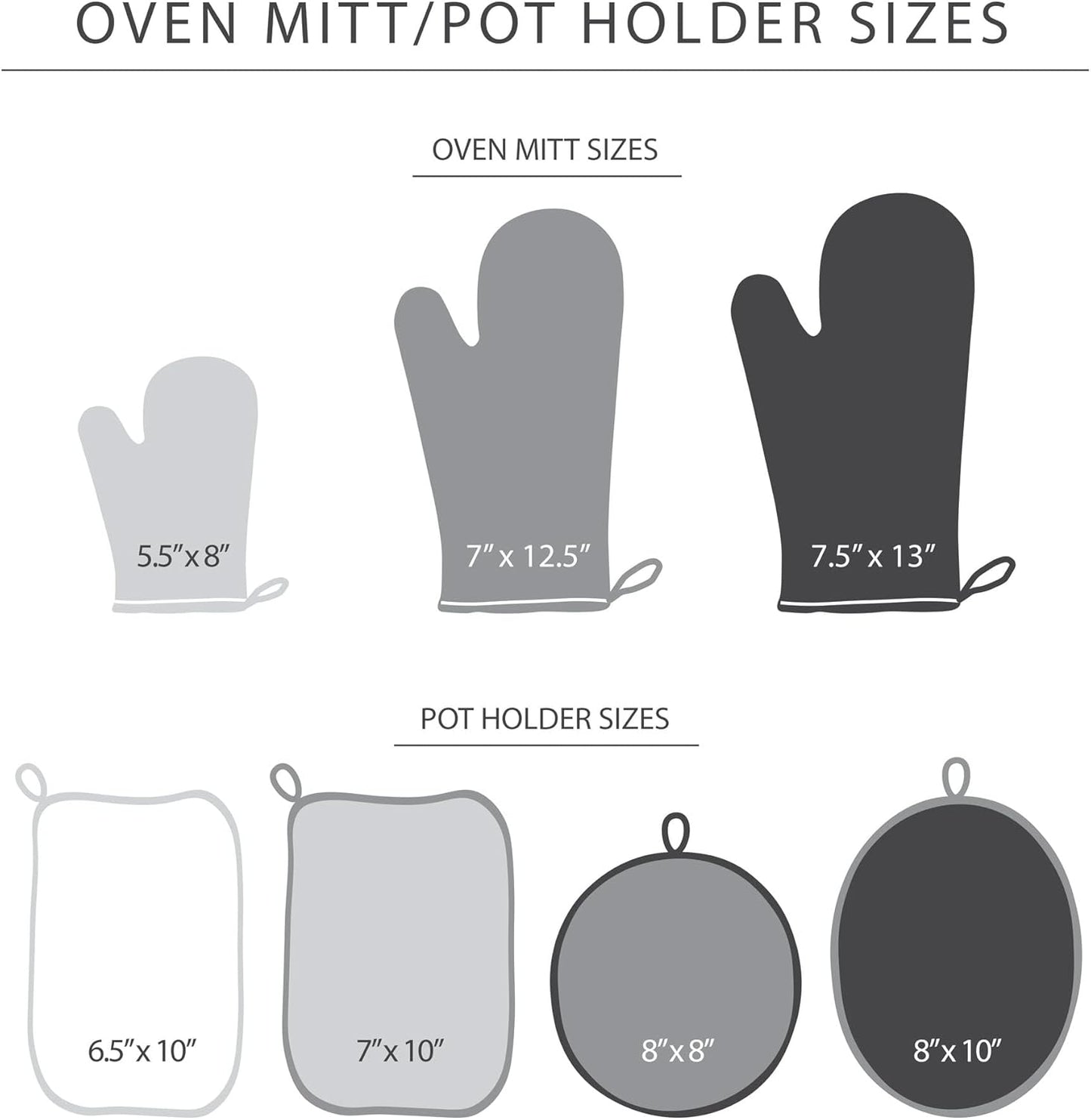 KitchenAid Asteroid Oven Mitt Set, Honey Orange 7"x12.5"