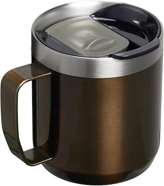 STANLEY Everyday Camp Mug | Drink Through Lid | Cup for Coffee, Tea and Drinks | Insulated Stainless Steel Coffee Mug | BPA-Free