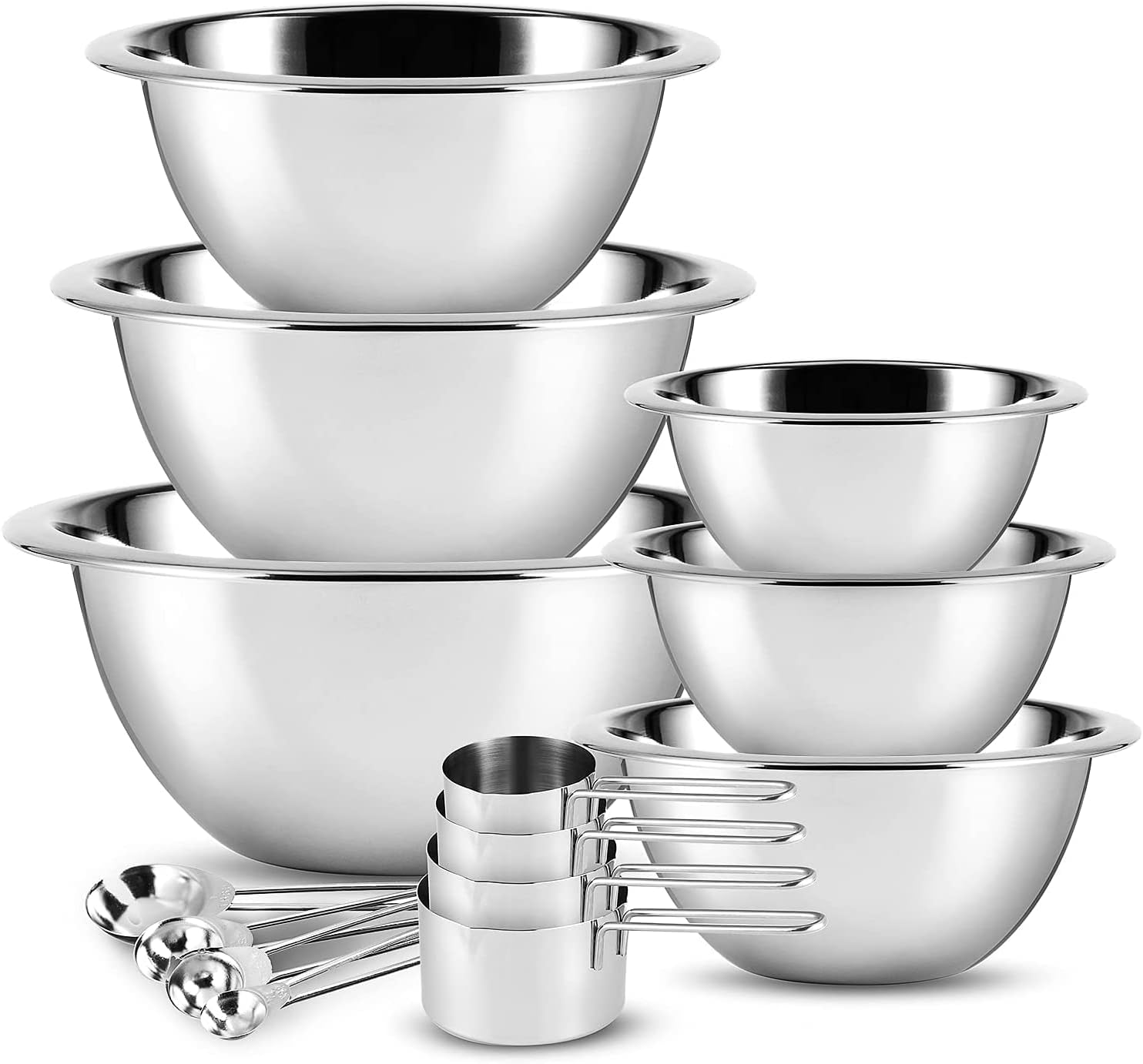 Stainless Steel Mixing Bowls - Thumbnail 4