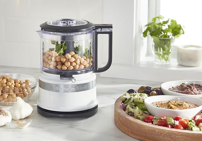 KitchenAid KFC3516WH 3.5 Cup Food Chopper, White