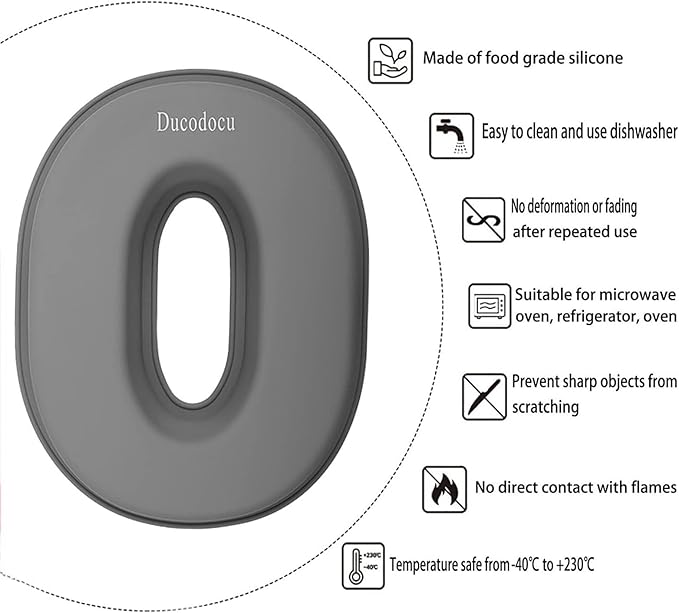 Ducodocu Silicone Number Cake Pan Large 3D Number Cake Mold Baking Forms Novel Cake Tins DIY Baking Mold for 2/20th Birthday Wedding Anniversary 10 inch Number of 8&0, 2 Pack