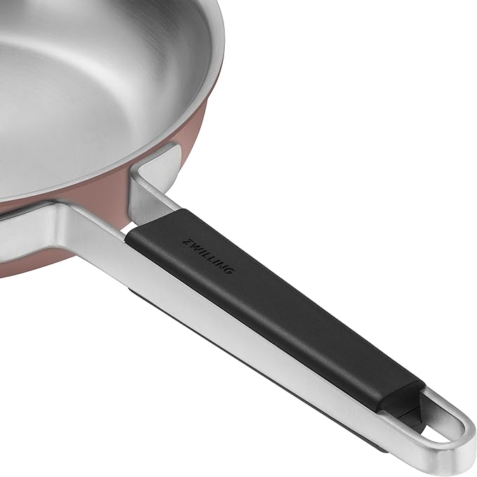 ZWILLING Pure 11-inch Stainless Steel Fry Pan, Rose