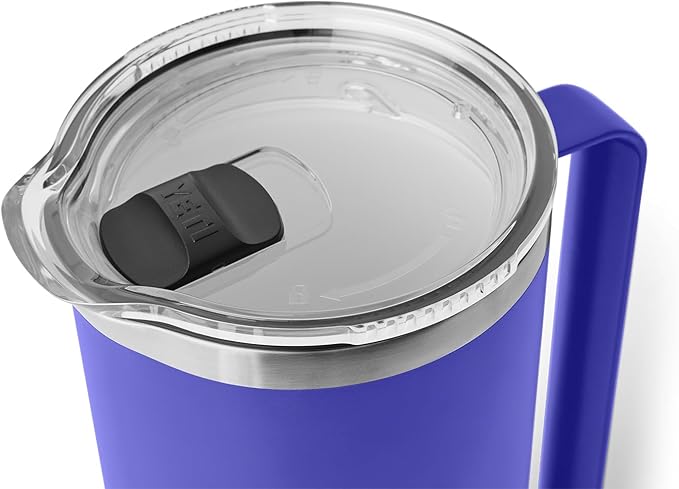 YETI Rambler 64 oz Pitcher, Vacuum Insulated, Stainless Steel with MagSlider Lid, Ultramarine Violet
