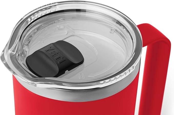 YETI Rambler 34 oz Pitcher, Vacuum Insulated, Stainless Steel with MagSlider Lid, Rescue Red