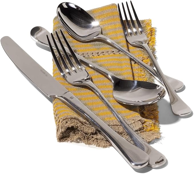 Made In Cookware - Flatware Set - 4 Place Settings (20 Piece Set) - Crafted In Italy