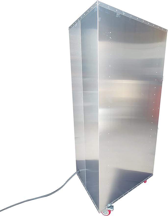 HeatMax 6 Foot Commercial Electric Food Warmer Holding Cabinet. Made in USA with Service and Support, Fits Full Size Sheet Pans, Churches, Schools, Catering, Fully Assembled, 120V Plug