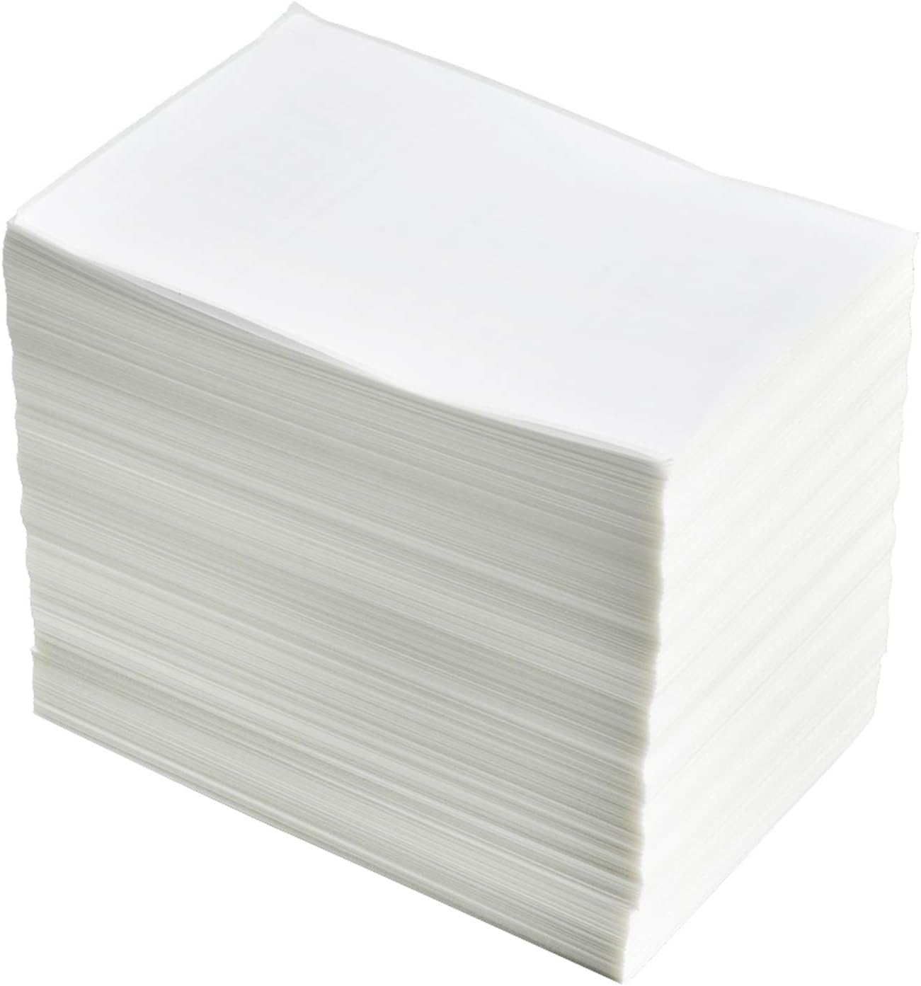 FungLam 4x6 Thermal Printer Labels - 1000 Fanfold Direct Shipping Labels, Perforated With Strong Adhesive - Compatible With Zebra, Rollo and Most Thermal Printers