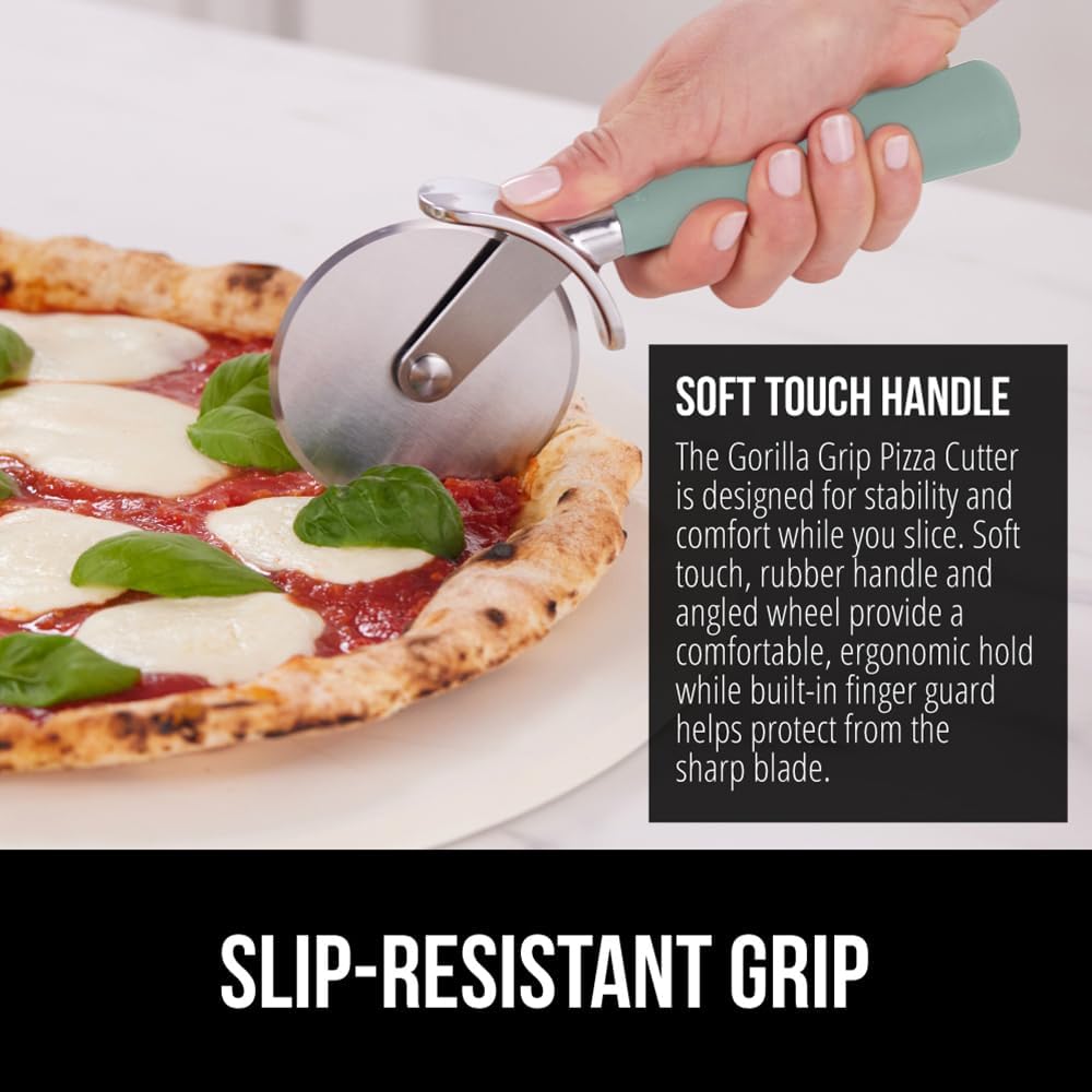 Gorilla Grip Pizza Cutter Wheel - Thumbnail 4