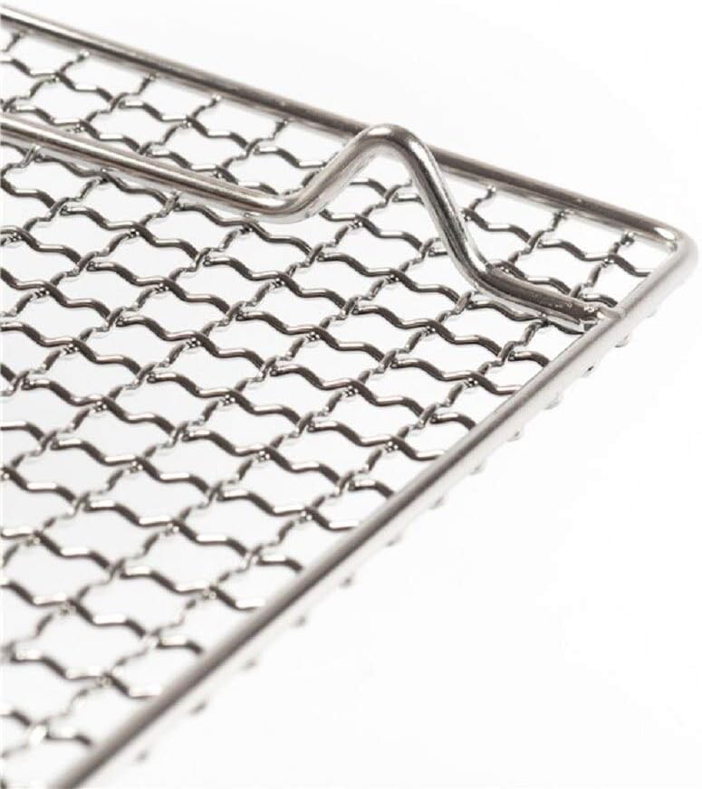304 Stainless Steel Cooling Rack Versatile Baking Rack Heat Resistant Rust Proof Sturdy Grate 17.5"*11.6"