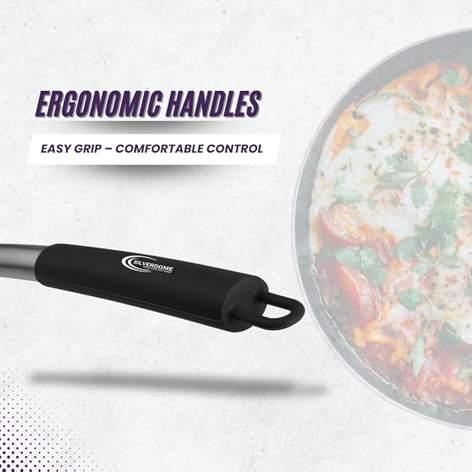 Premium Silicone Spatula Set (2-Piece) – High Heat-Resistant, Non-Slip Grip – Baking, Cooking, Mixing – BPA-Free, Great Gift for Home Chefs,