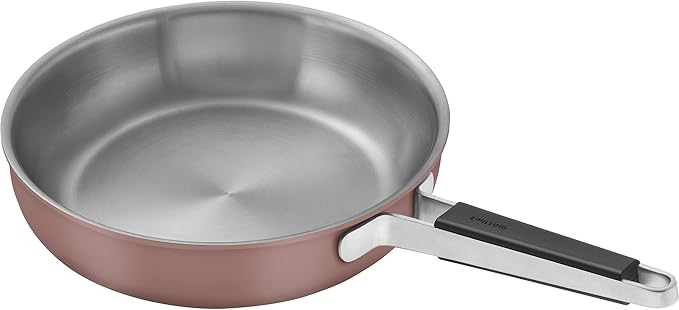 ZWILLING Pure 11-inch Stainless Steel Fry Pan, Rose