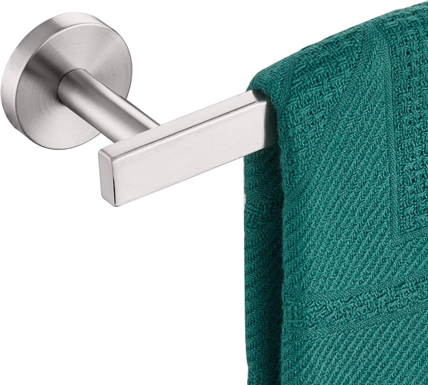 24 Inch Bathroom Towel Bar Bath Towel Rack Kitchen Towel Holder Towel Rails Wall Mounted SUS304 Stainless Steel Brushed Nickel AN4001BR-L24