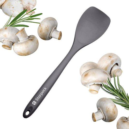 Starpack 'The All Rounder' XL Premium Silicone Spoonula - Silicone Spatula Spoons Heat Resistant to 600°F - Best LFGB Grade Spoonulas - Rubber Spoon Spatulas - Kitchen Spoon Spatulas for Cooking