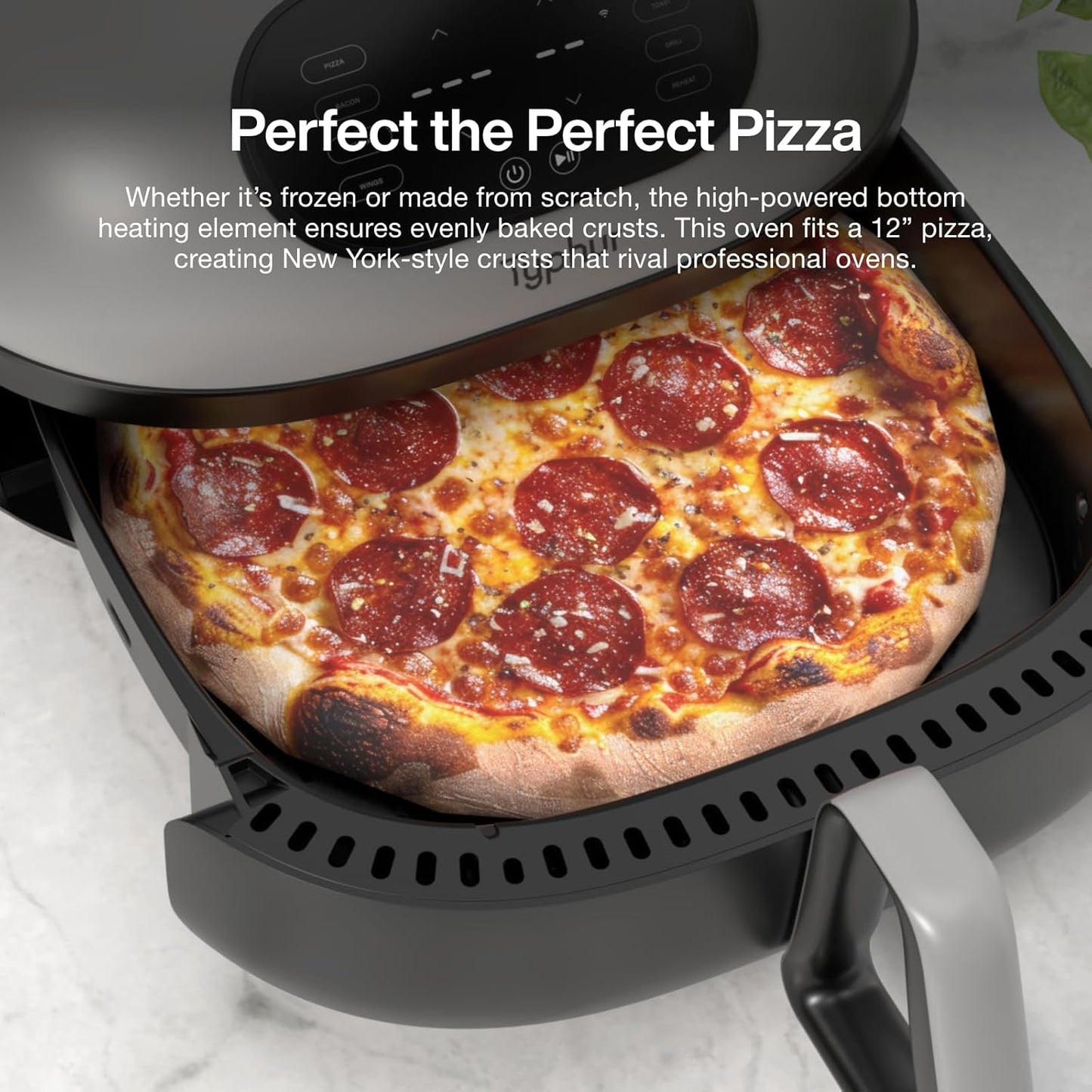 Dome 2 Air Fryer, Extra Large Airfryer with Superior Airflow, Self-cleaning Smart Digital Fryer with PFAS free Basket for Quick Easy Meals, Up to 32 Chicken Wings Capacity [New Version]