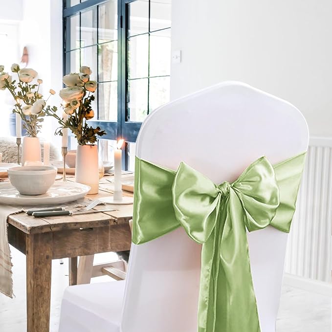 5 Pack Table Runner 12 X 108 Inch Silk Table Runner for Party,Wedding, Birthday, Banquets,Decoration