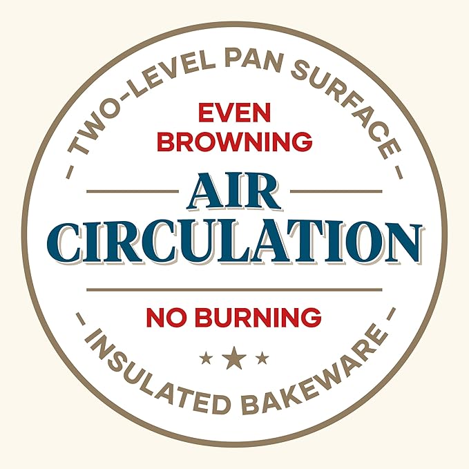Farberware GoldenBake Bakeware Nonstick Baking Pan/Cake Pan with Lid, Rectangle, Insulated, 9 Inch x 13 Inch - Gray