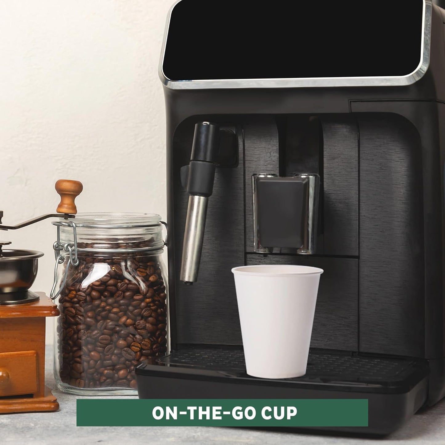 Freshware Coffee Cups 20 oz [1000 Pack] Disposable Paper Cups for Hot or Iced Coffee Cup, Slushie Cup, Milkshakes, Smoothies, and Tea